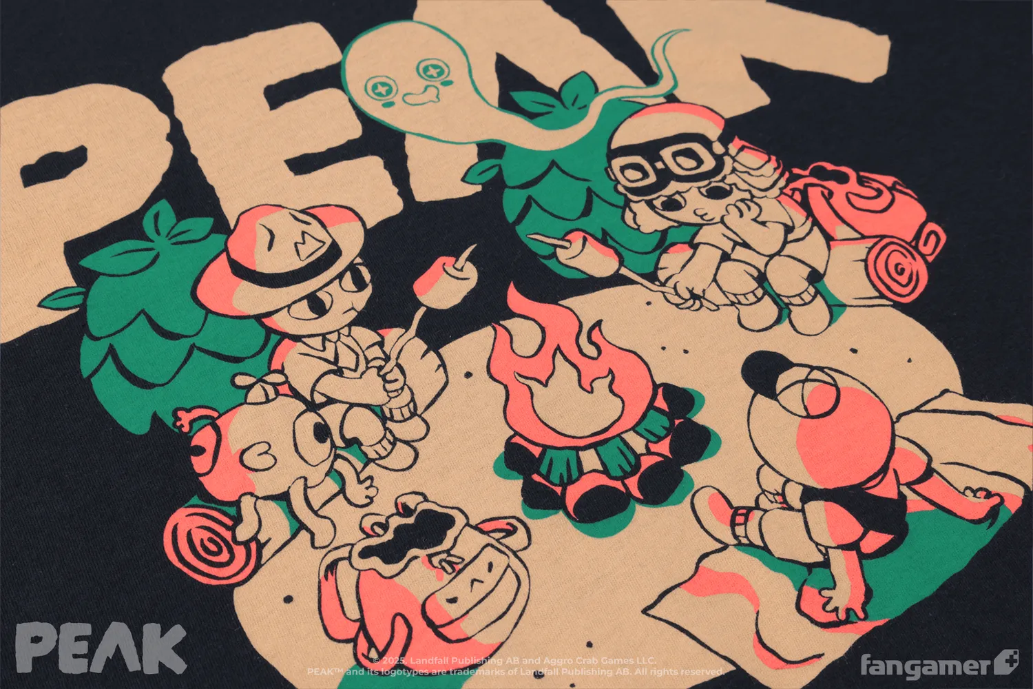 Fangamer PEAK Happy Campers T-Shirt Baumwolle