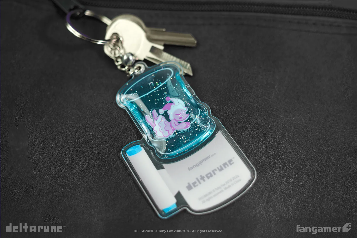 Fangamer Deltarune Holy Water Schlüsselanhänger Mizzle Charm