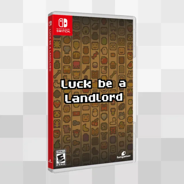 Fangamer Luck Be a Landlord Physical Edition Switch Spiel mit Booklet