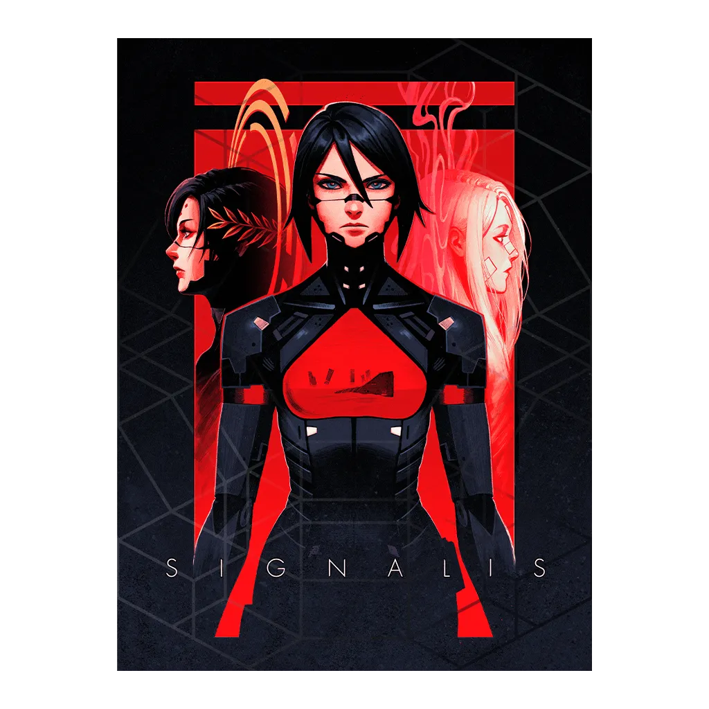 Fangamer SIGNALIS Beyond the Gate Poster Offsetdruck