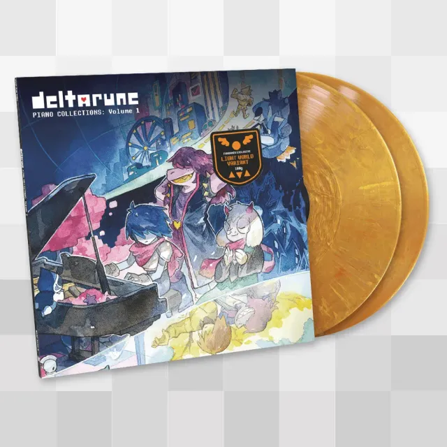 Fangamer DELTARUNE Piano Collections Volume 1 Vinyl Light World 2-LP