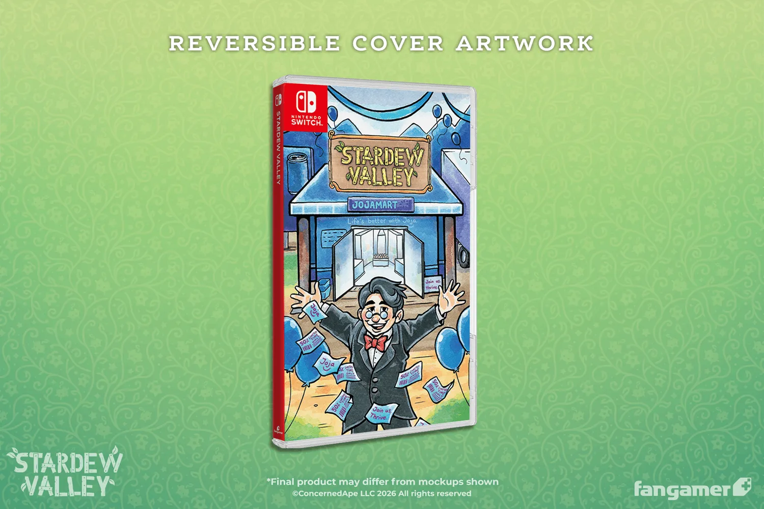 Fangamer Stardew Valley Standard Edition Switch Spiel mit Handbuch