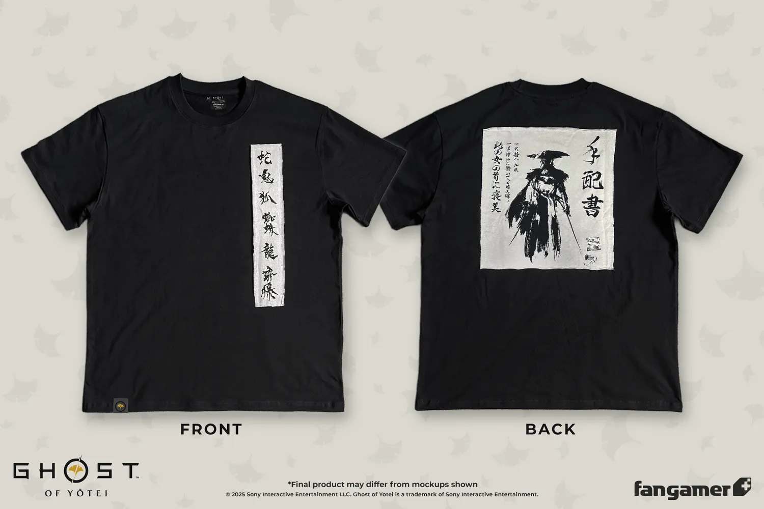 Fangamer Ghost of Yotei Atsu's Bounty T-Shirt aus Baumwolle