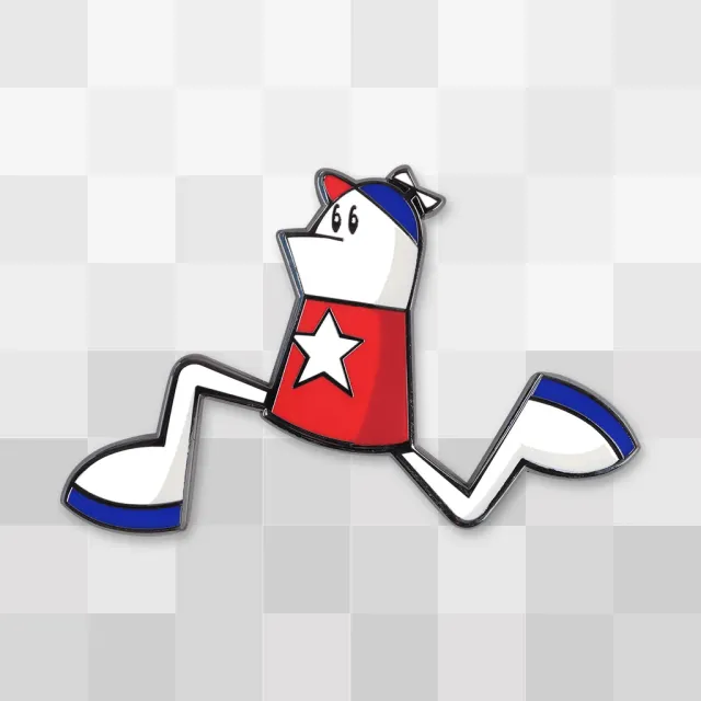 Fangamer Homestar Runner Homestar Pin Emaille 5,8 cm