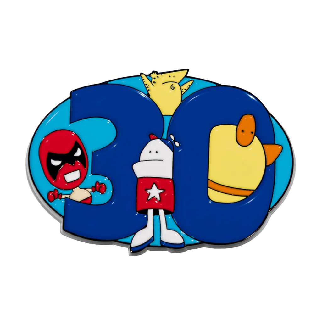 Fangamer Homestar Runner 30th Anniversary Pin Emaille