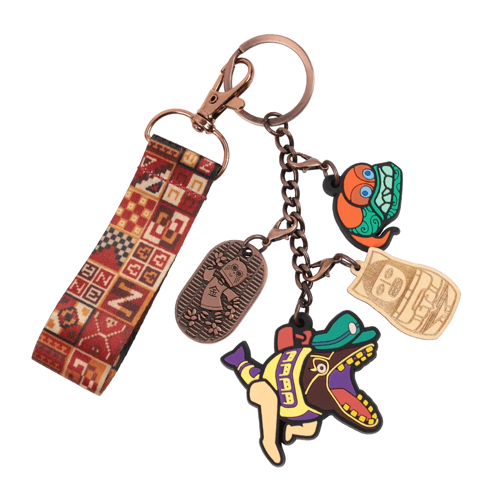 Fangamer ENA Artifacts Schlüsselanhänger 5 Charms Set