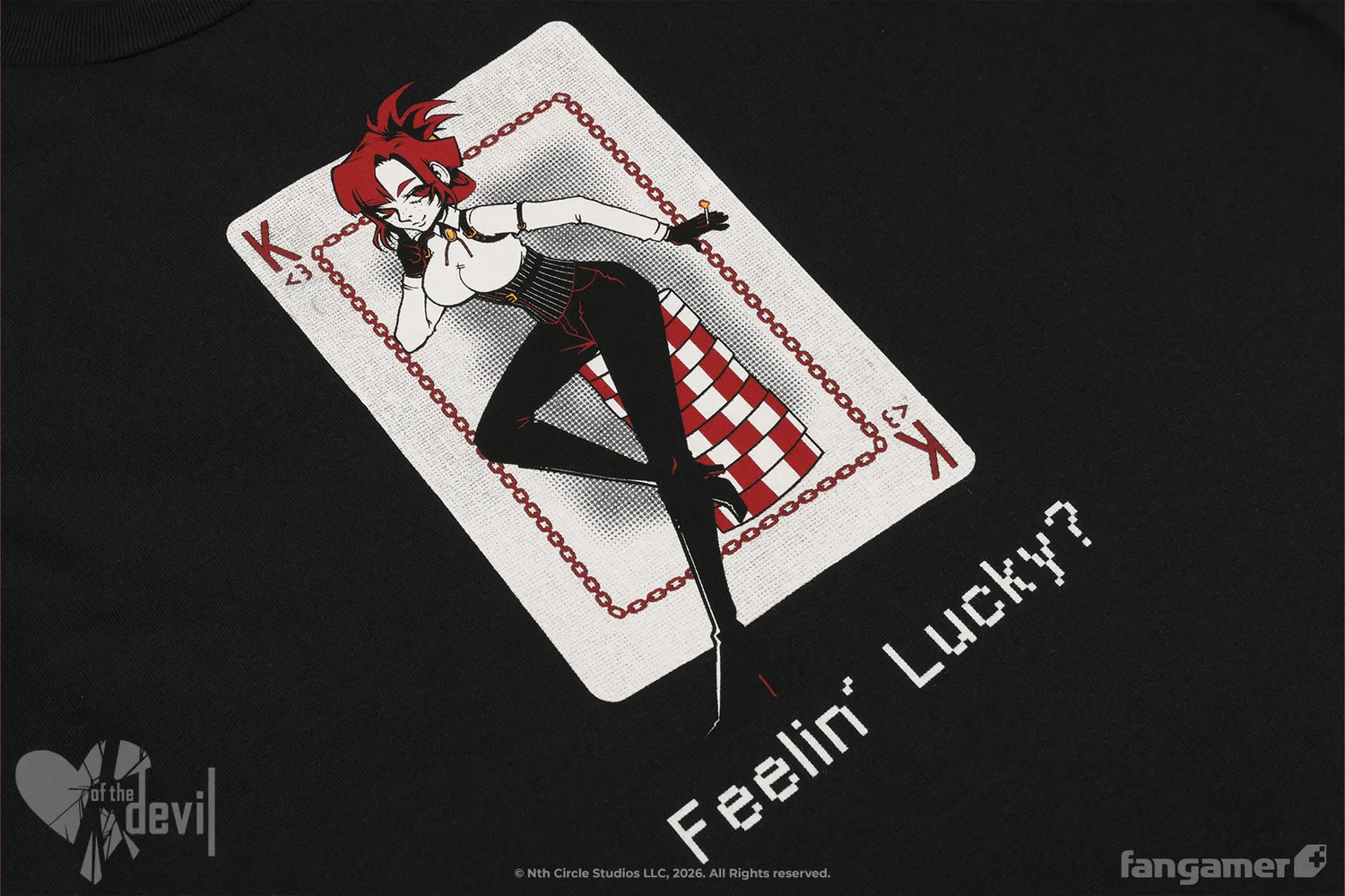 Fangamer of the Devil Feeling Lucky Langarmshirt