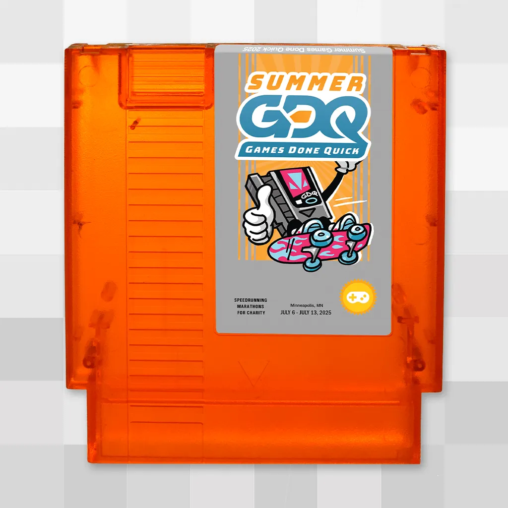 Fangamer Games Done Quick NES Cartridge Sammler LE Leermodul