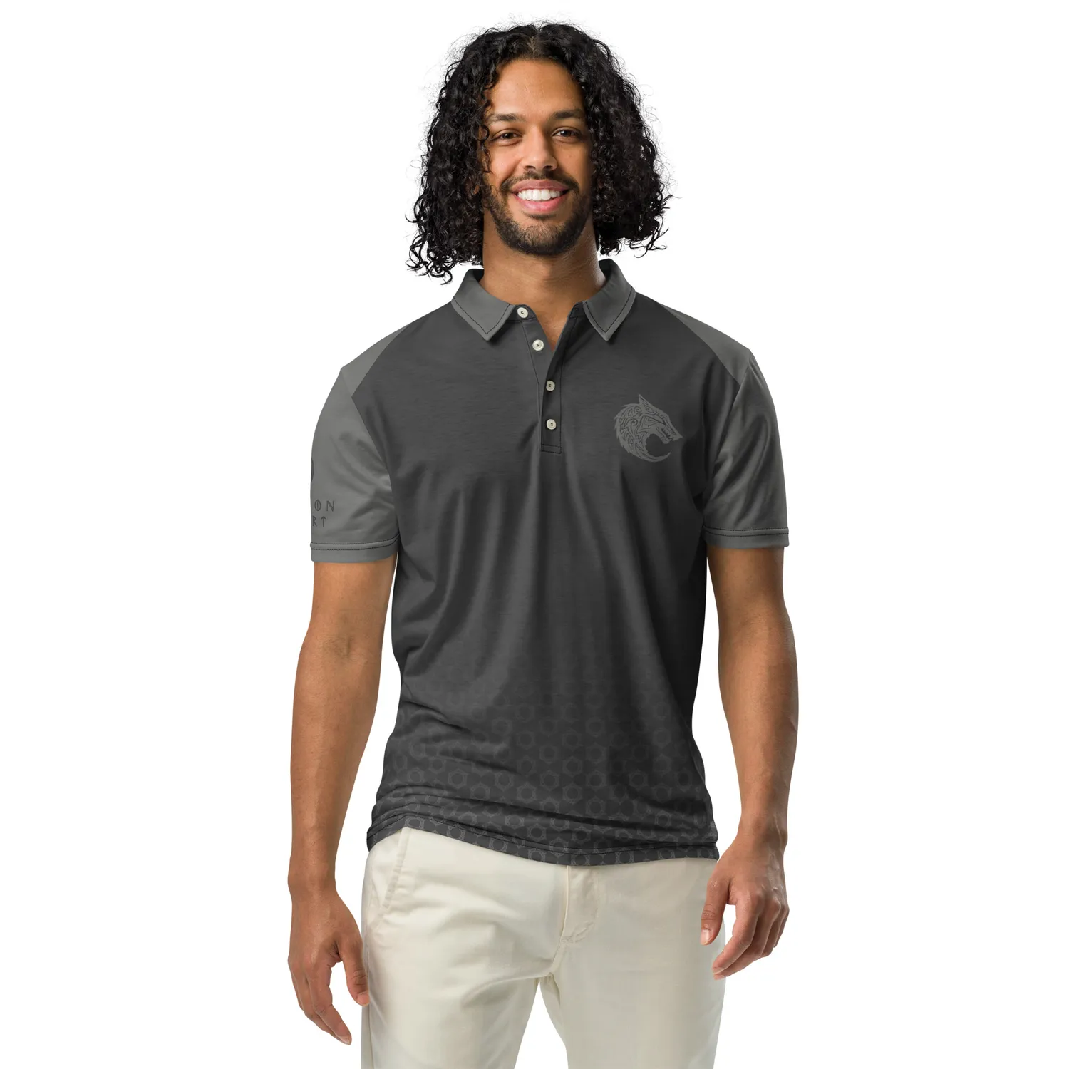 Crimson Desert Stamina Symbol Polo Polyester