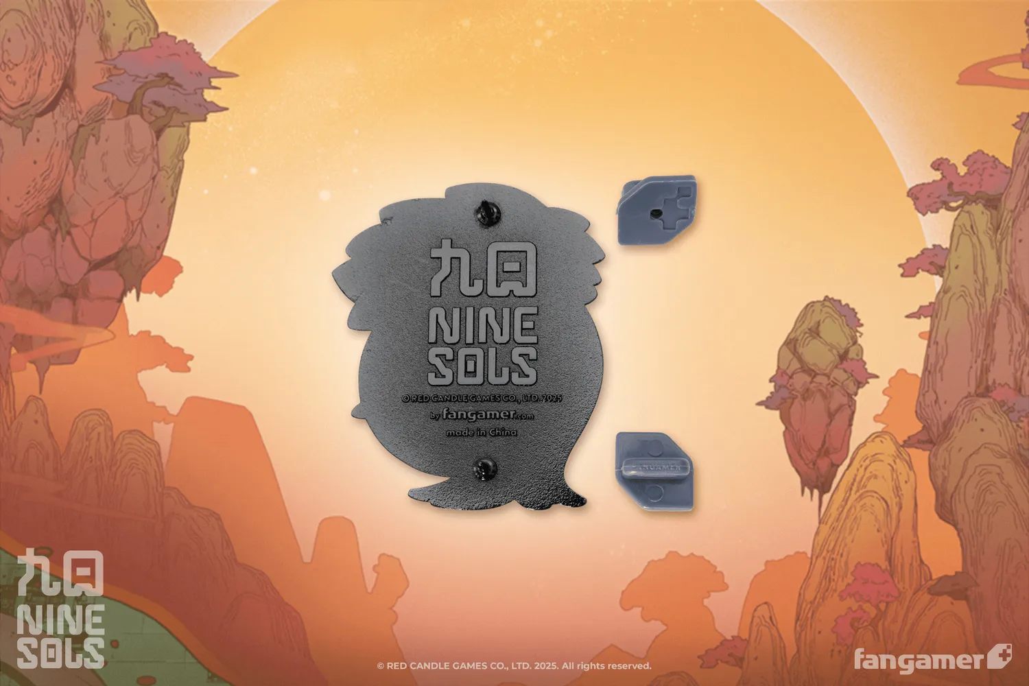 Fangamer Nine Sols Shuanshuan and His Flute Pin Anstecker