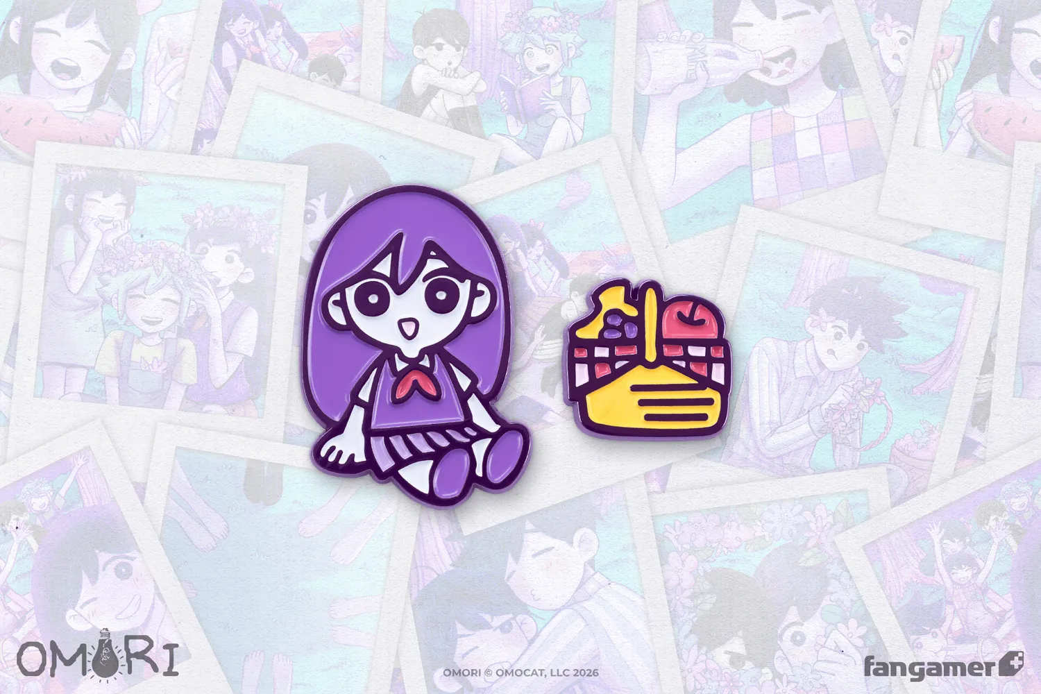 Fangamer OMORI MARI Pin Emaille Picknick