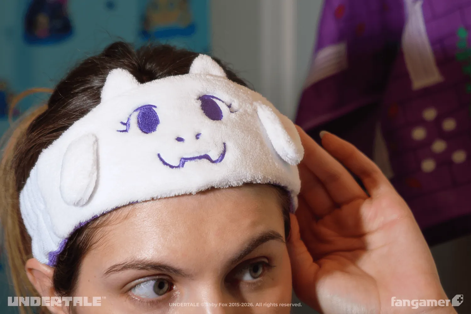 Fangamer UNDERTALE Toriel Spa Headband Stirnband Plüsch