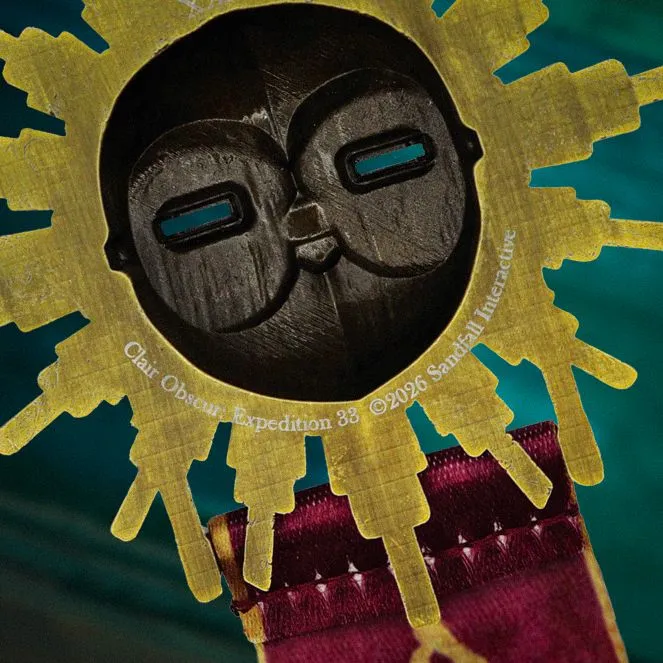 Clair Obscur Expedition 33 Esquie Mask Medallion Replica