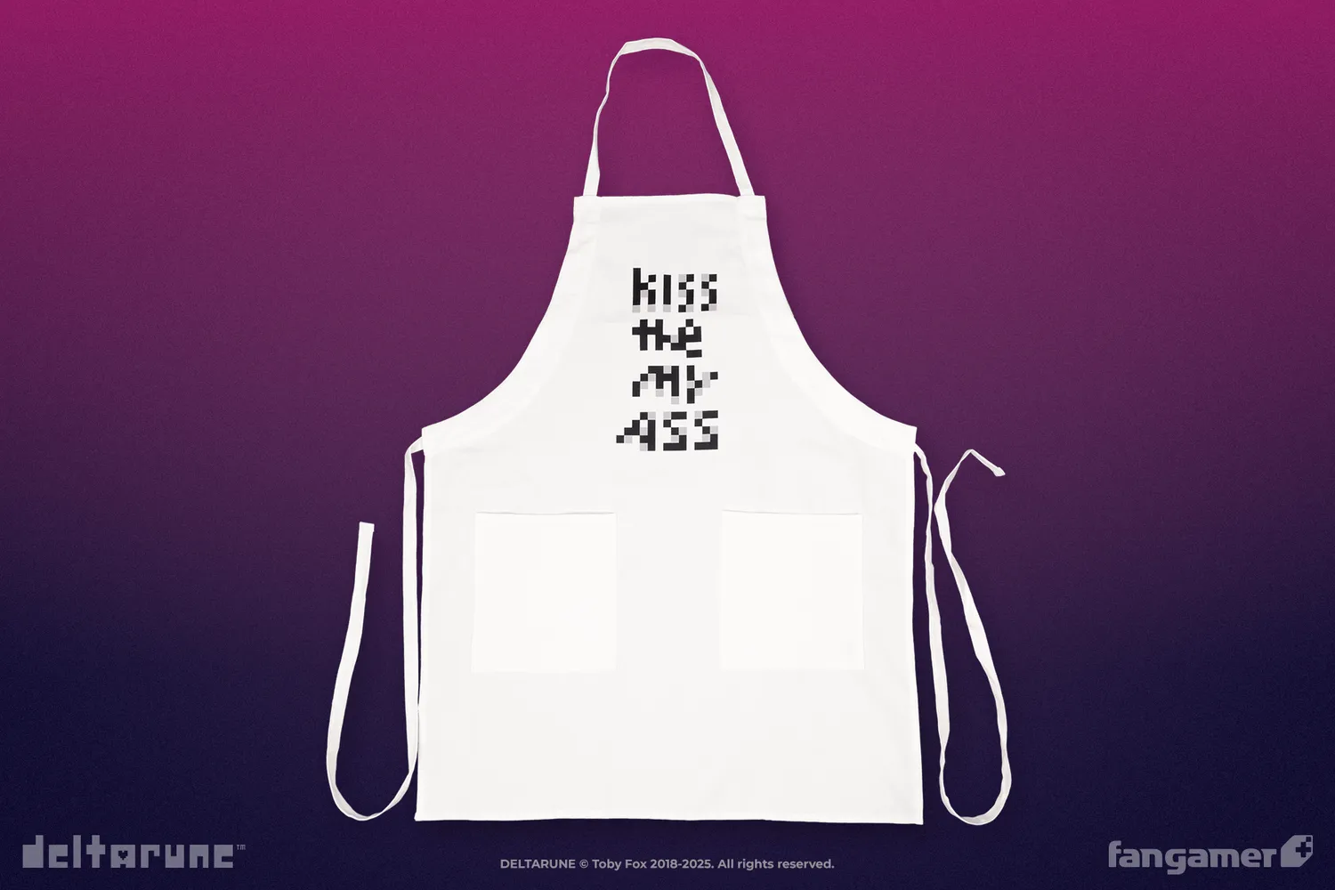 Fangamer Deltarune Kiss the My Ass Schürze Küche