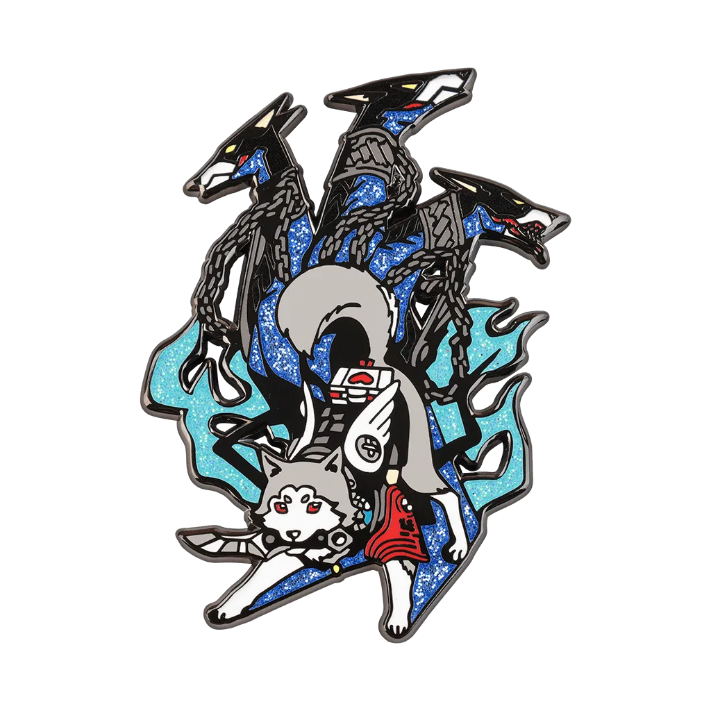 Fangamer Koromaru and Cerberus Pin Emaille-Pin