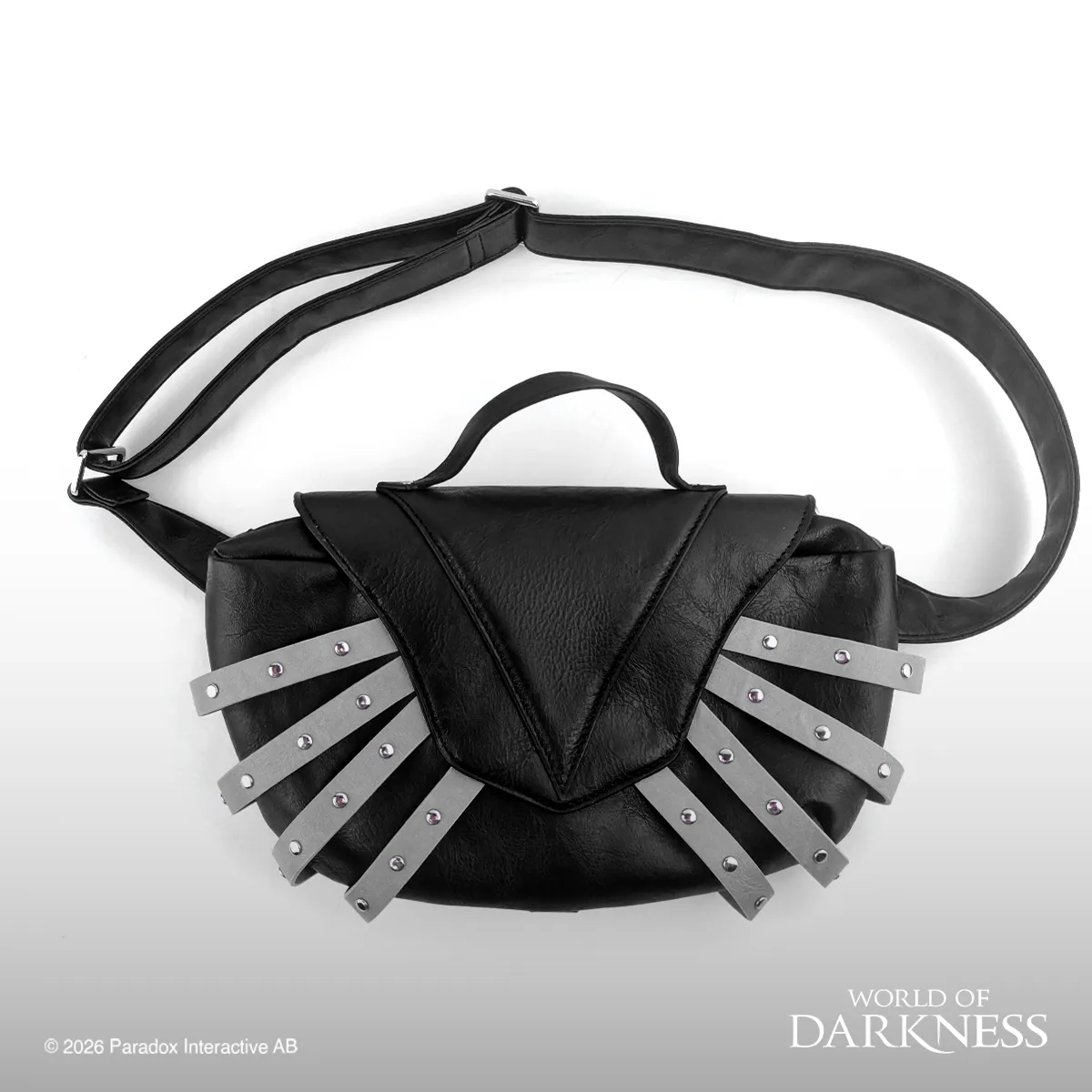 White Wolf Ankh Bauchtasche Vampire: The Masquerade Kunstleder schwarz