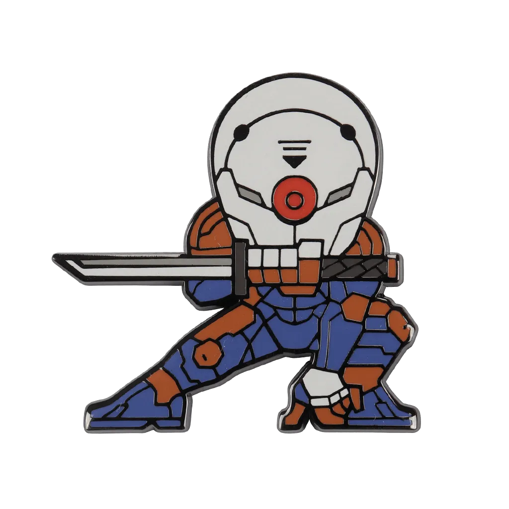 Fangamer Cyborg Ninja Metal Gear Solid Pin Hartemaille