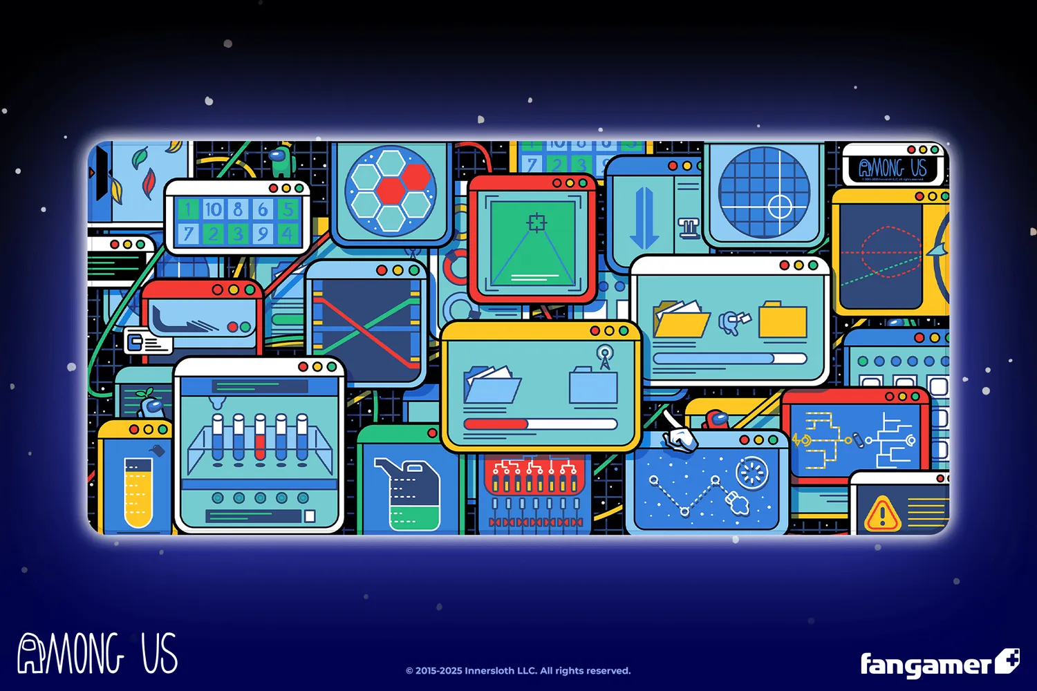 Fangamer Among Us Task Management Mauspad XXL