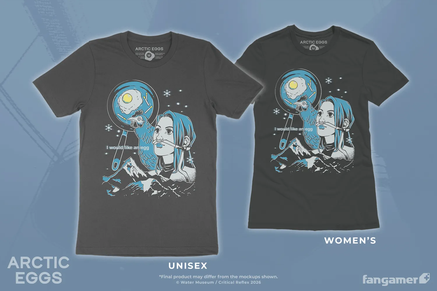 Fangamer Arctic Eggs I Would Like An Egg T-Shirt