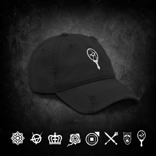White Wolf Vampire: The Masquerade Clan Cap schwarz