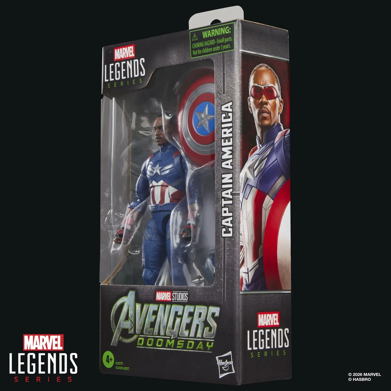 Avengers Doomsday Captain America Actionfigur 15 cm