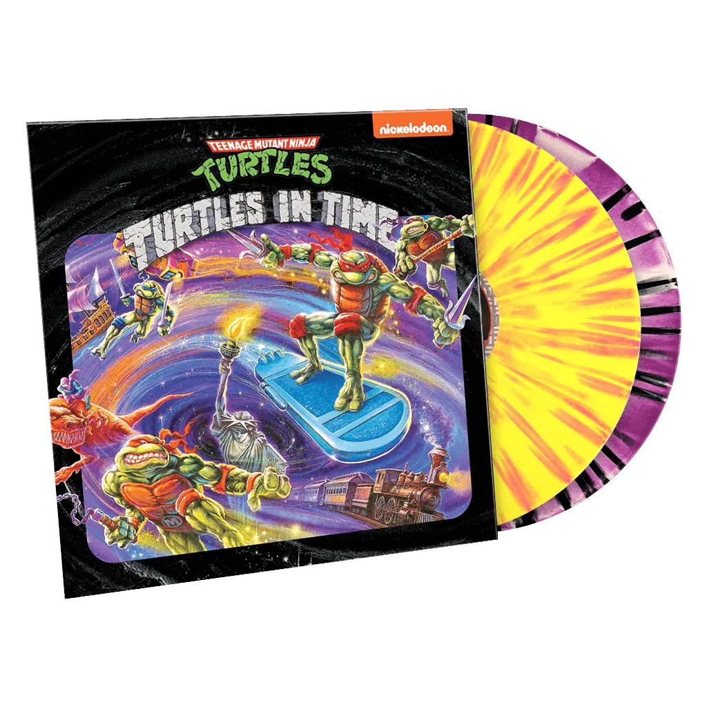 Fangamer Teenage Mutant Ninja Turtles IV: Turtles in Time Vinyl-Soundtrack 2-LP Splatter