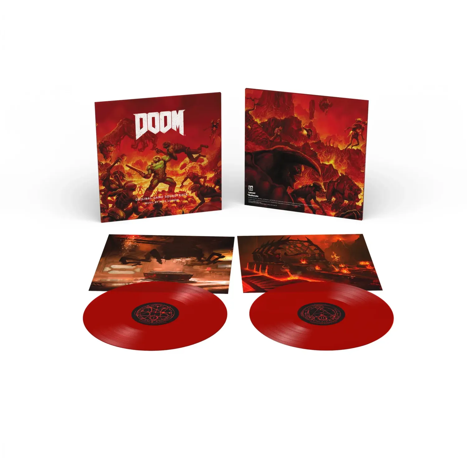 DOOM 2016 Original Soundtrack 2LP Vinyl
