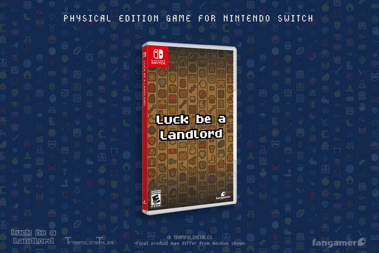 Fangamer Luck Be a Landlord Physical Edition Switch Spiel mit Booklet