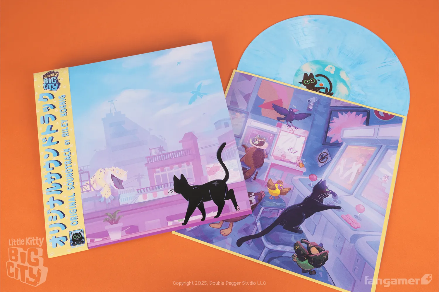 Fangamer Little Kitty, Big City Vinyl Soundtrack 14 Tracks