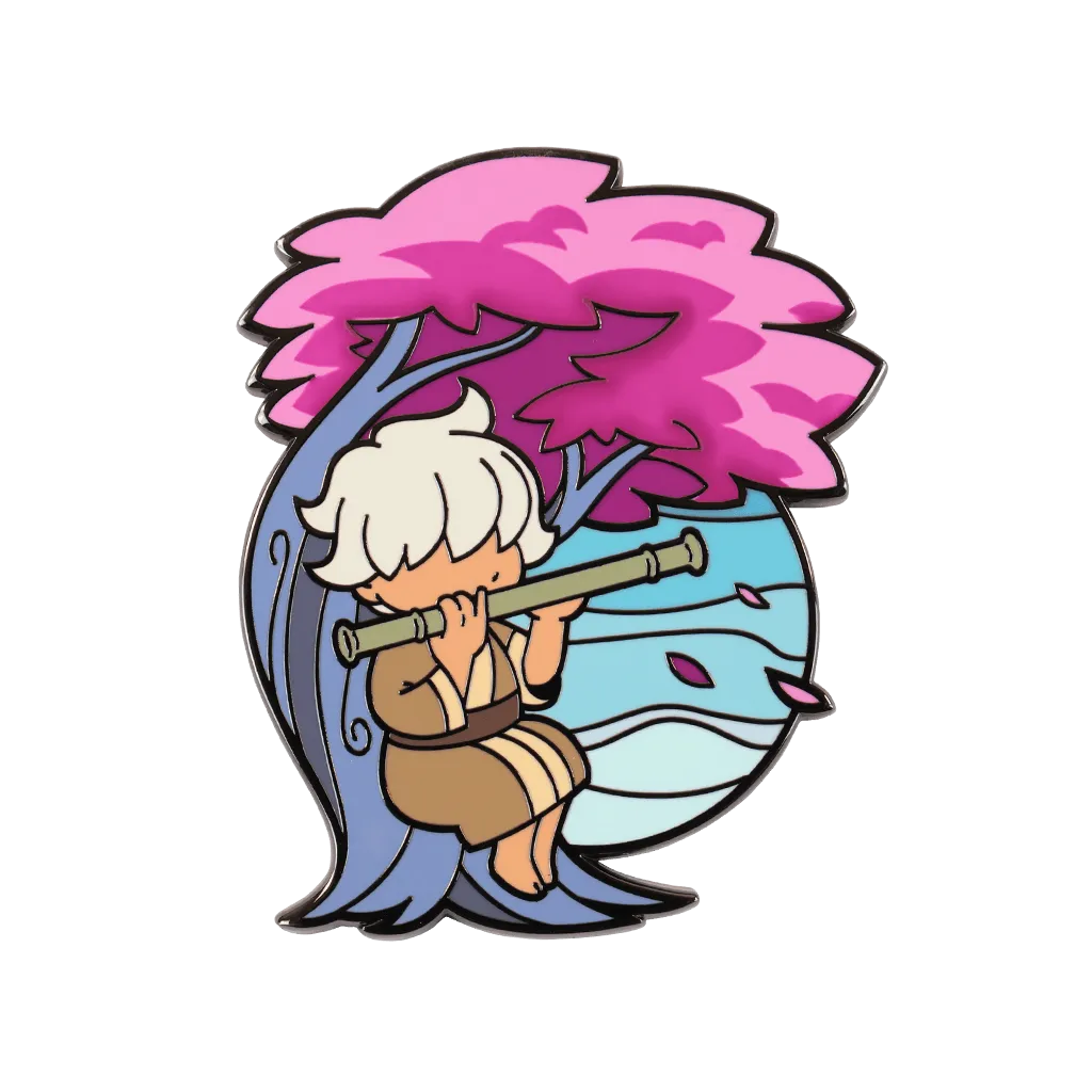Fangamer Nine Sols Shuanshuan and His Flute Pin Anstecker