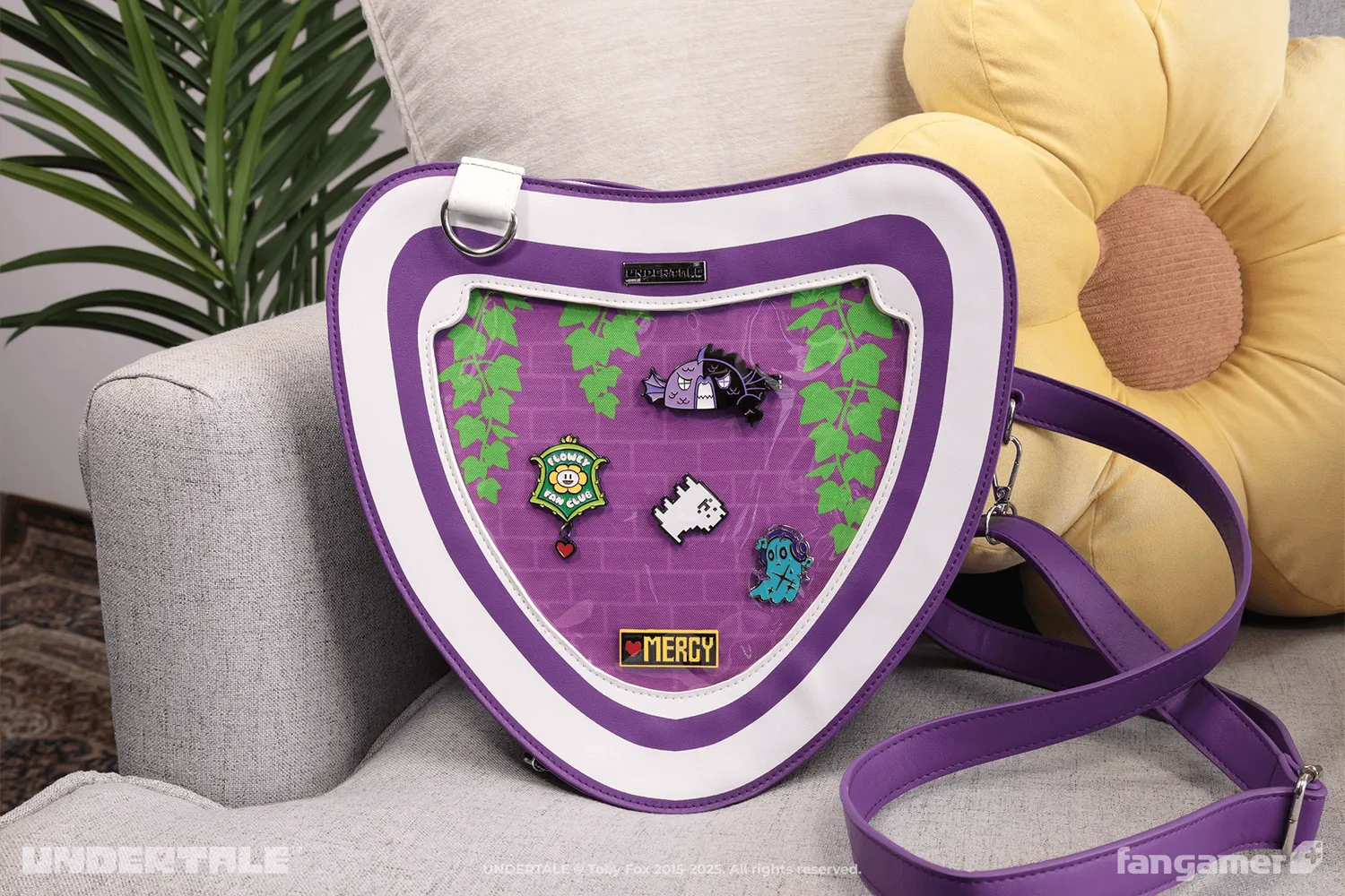 Fangamer UNDERTALE Delta Rune Ita Bag mit Fenster