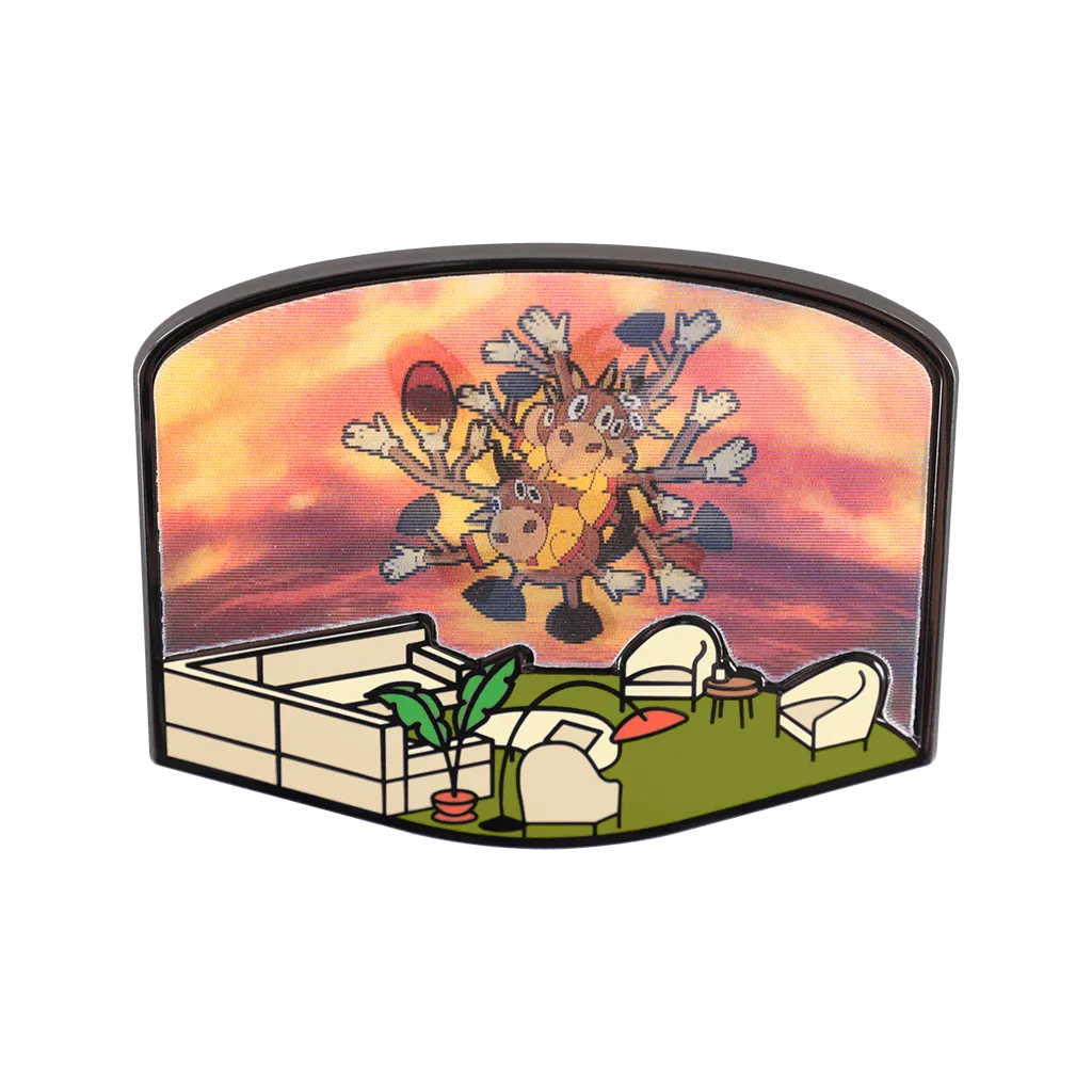 Fangamer Mouthwashing Transforming Polle Pin Emaille-Anstecker