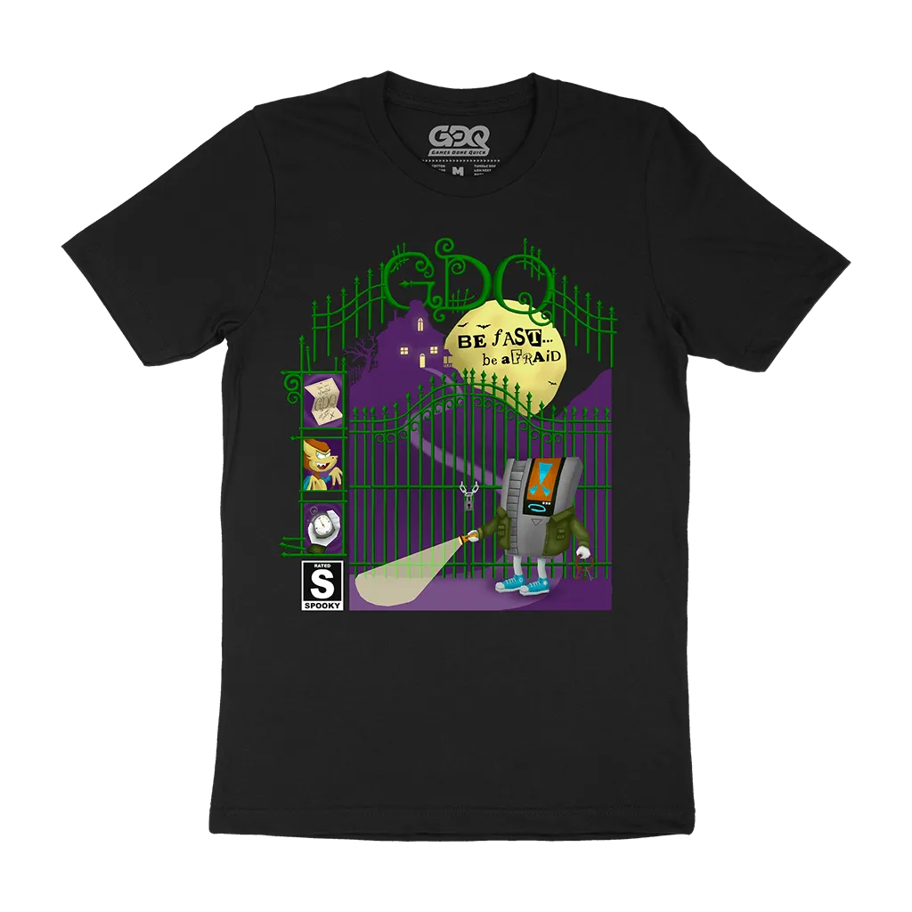 Fangamer Games Done Quick Spooky Survival T-Shirt Baumwolle
