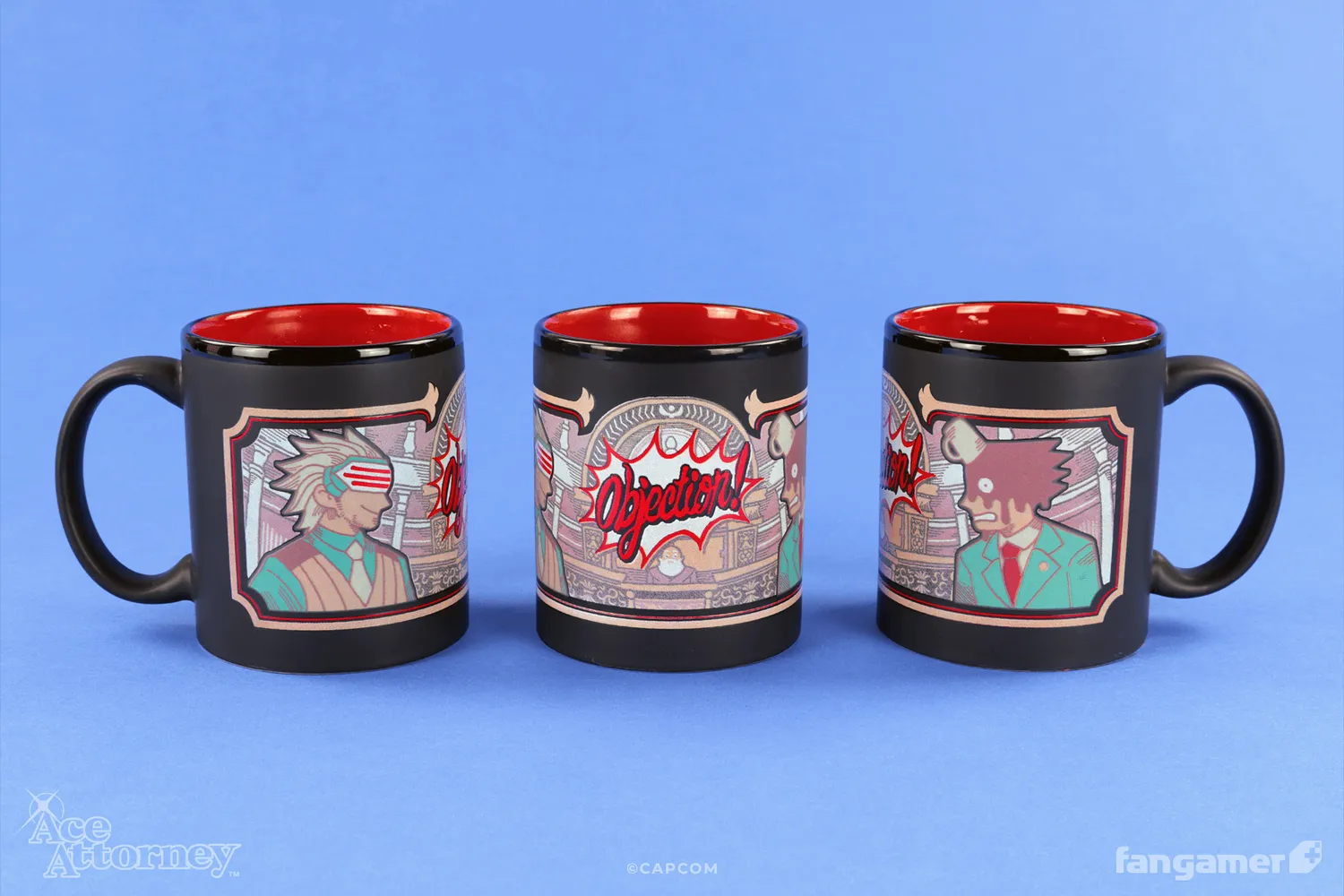 Fangamer Ace Attorney Turnabout Tasse Farbwechsel 330 ml