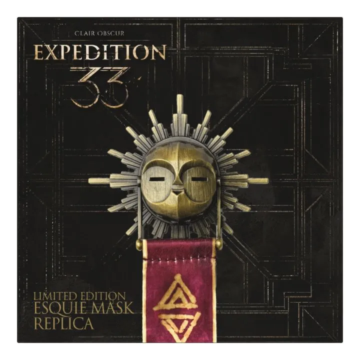 Clair Obscur Expedition 33 Esquie Mask Medallion Replica