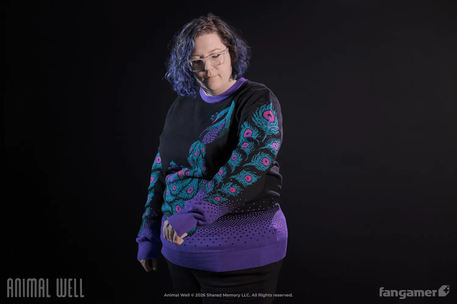 Fangamer Animal Well Peacock's Treasure Strickpullover