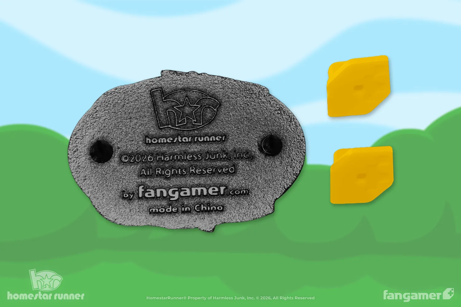 Fangamer Homestar Runner 30th Anniversary Pin Emaille