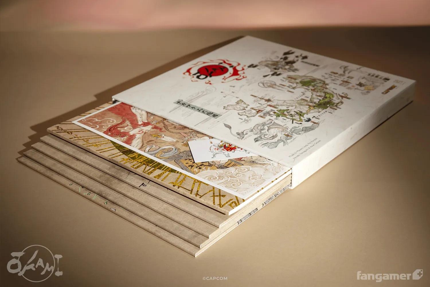 Fangamer Okami Vinyl-Soundtrack 4LP Box-Set clear
