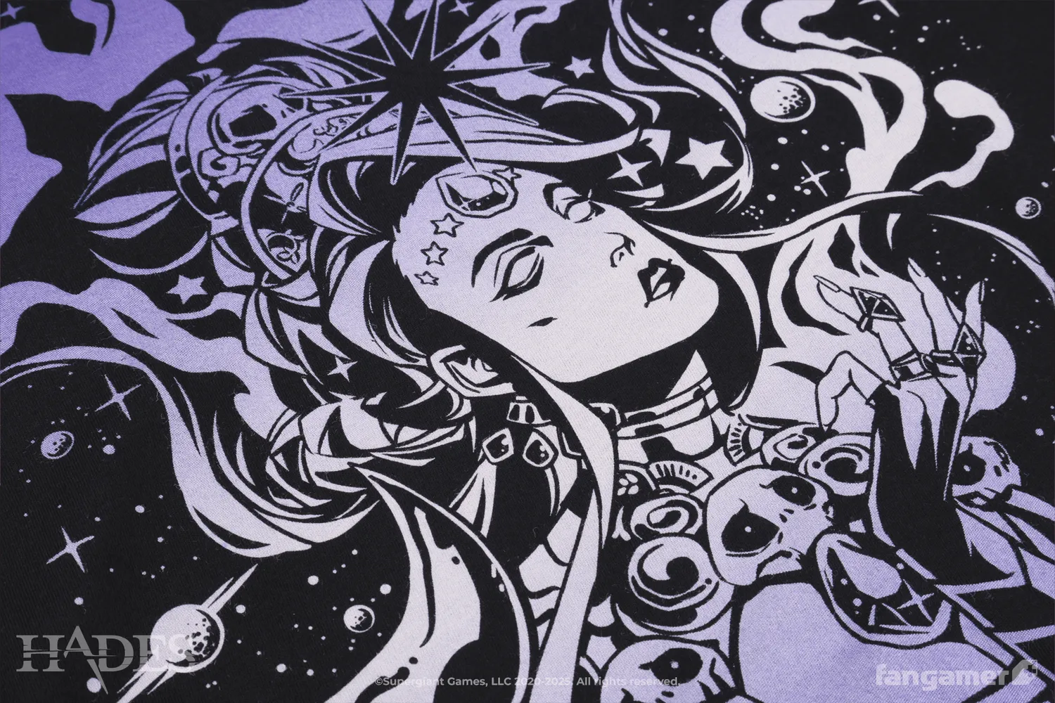 Fangamer Hades Night Incarnate Amethyst T-Shirt Baumwolle