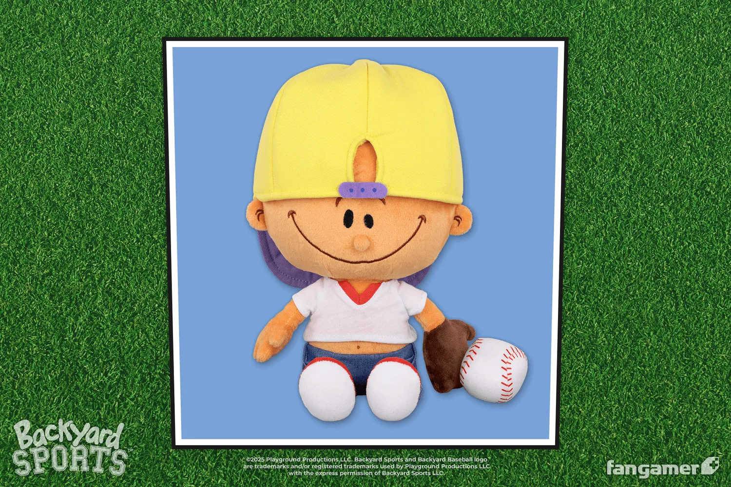 Fangamer Backyard Sports Pablo Sanchez Plüschfigur 25 cm sitzend