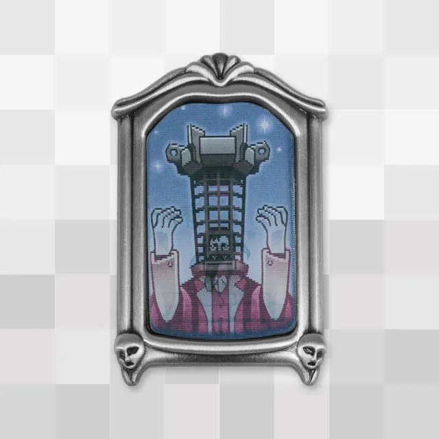 Fangamer Bloodborne No One Can Catch Us Lenticular Pin Micolash 4,6cm