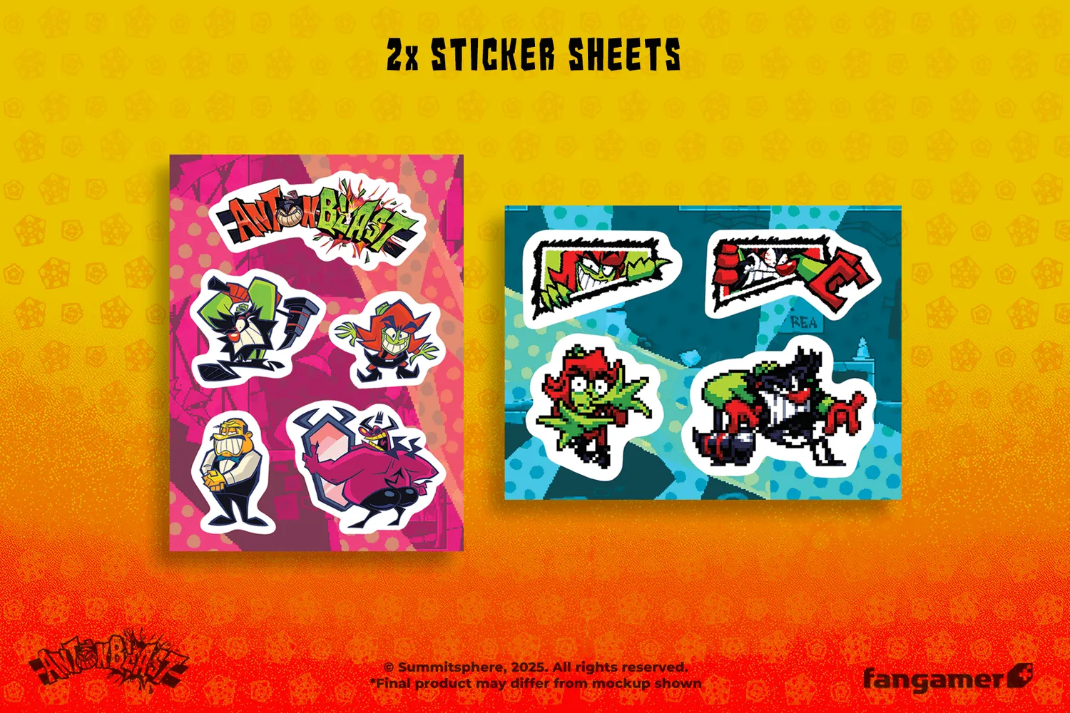Fangamer ANTONBLAST Switch Spiel physische Edition