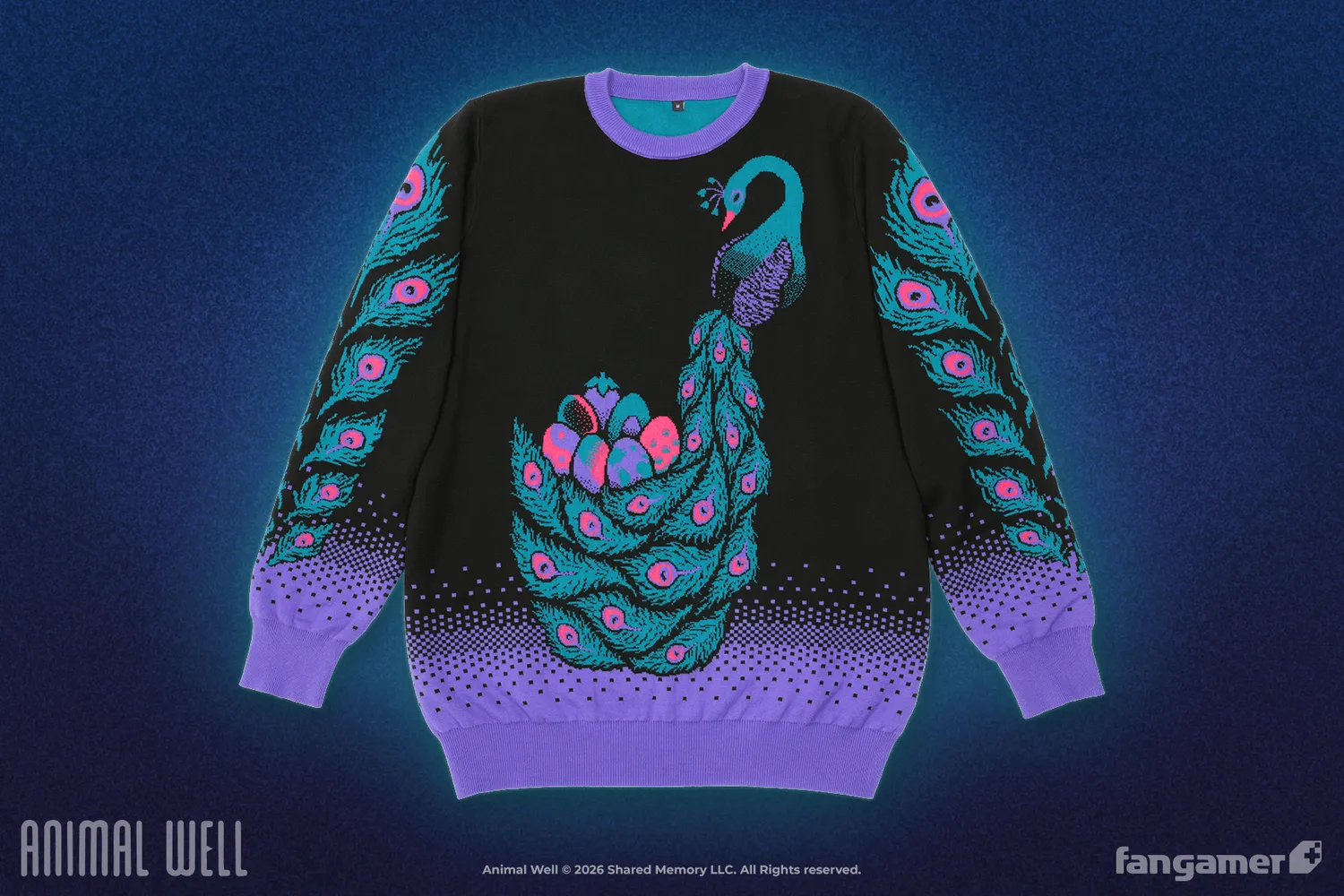 Fangamer Animal Well Peacock's Treasure Strickpullover