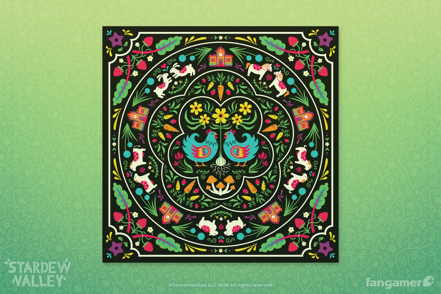 Fangamer Stardew Valley Folkloric Schal Tencel 95cm