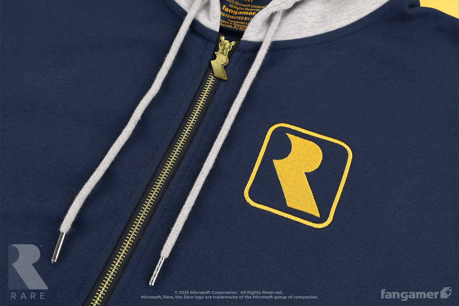 Fangamer Rareware 40th Anniversary Varsity Hoodie bestickt
