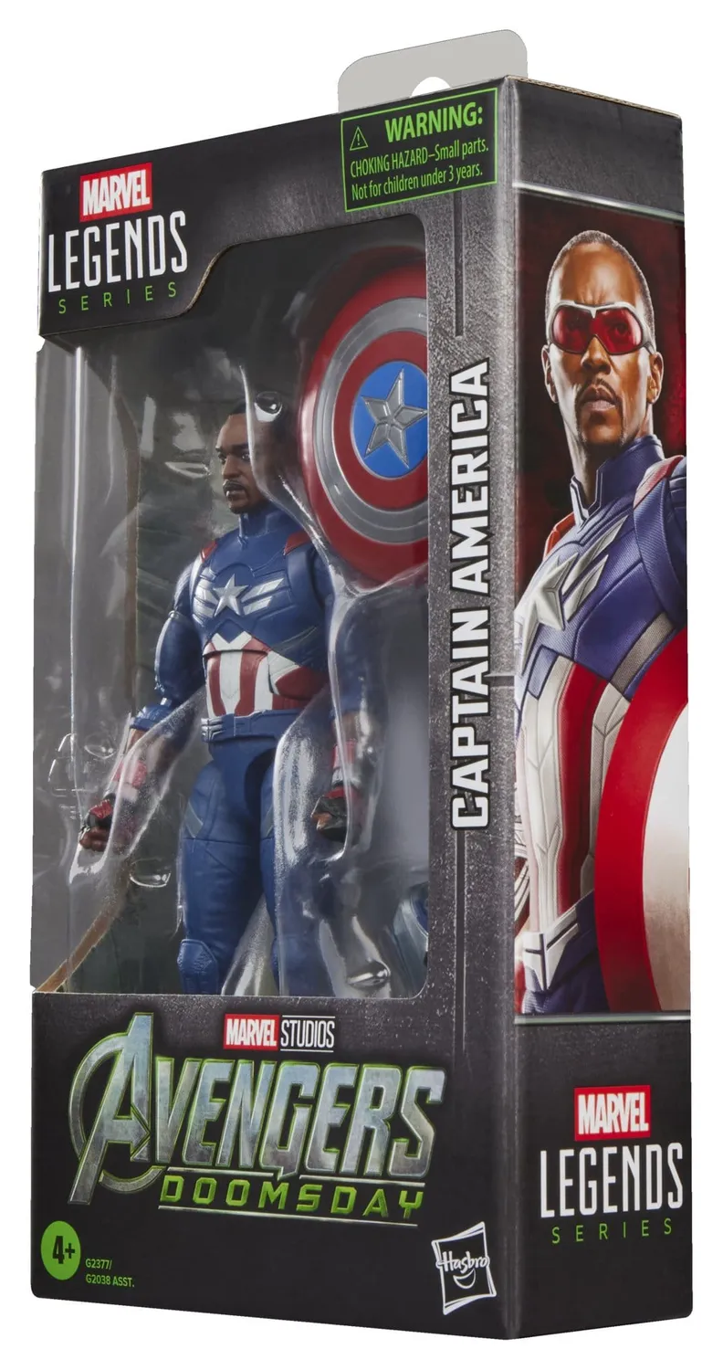 Avengers Doomsday Captain America Actionfigur 15 cm