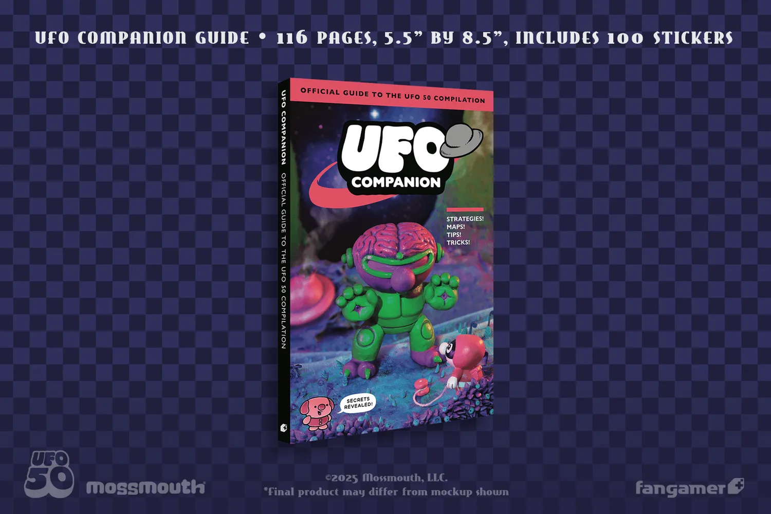 Fangamer UFO 50 Companion Guide Buch 100 Seiten