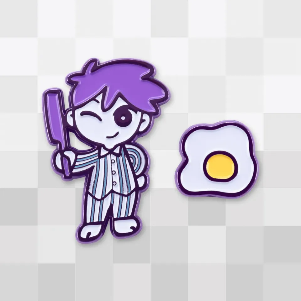 Fangamer OMORI HERO Emaille Pin Set