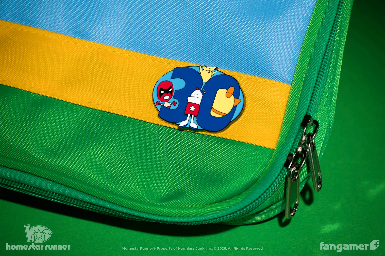 Fangamer Homestar Runner 30th Anniversary Pin Emaille