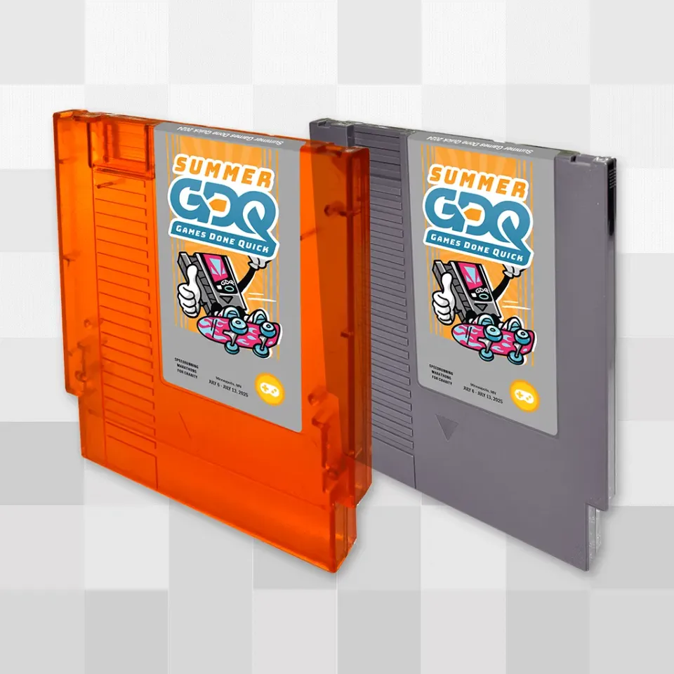 Fangamer Games Done Quick NES Cartridge Sammler LE Leermodul